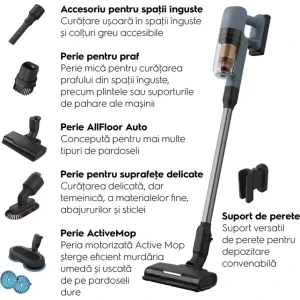 Electrolux Seria 700 EP72H21WET, vertical cu mop, 54W, 0.3L, Albastru