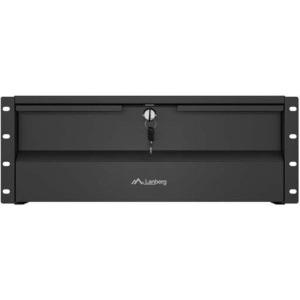 Lanberg AK-2004-B Sertar rack 4U, 19", Negru