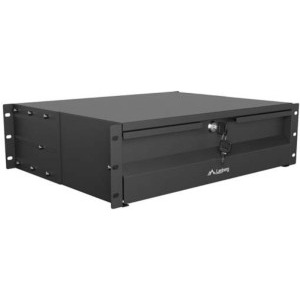 Lanberg AK-2003-B Sertar rack 3U, 19", 360 mm, Negru