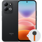 Xiaomi Redmi 17, 128GB, 4GB RAM, Dual SIM, 5G, Tri-Camera, Black + Woven Strap Ring Stand