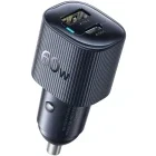 Incarcator auto Baseus PrimeTrip VP2 Magnetic, 1x USB-C, 1x USB, 60 W, Black