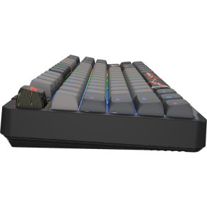 Fury Kanabo K6 TKL RGB Grey/Black Gateron Magnetic Orange Switch