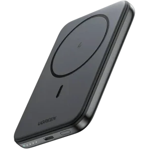 Ugreen PB596, 5000 mAh, 1x USB-C, 25 W, Qi2, Grey
