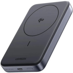 Ugreen PB761, 10000 mAh, 1x USB-C, 30 W, Qi2, Grey