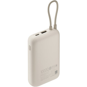Xiaomi Compact 10.000 mAh, 22.5W USB-C integrat, Bej