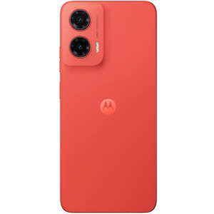 Motorola Moto G35, 5G Edition, 128GB, 8GB RAM, Dual SIM, Tri-Camera, Hot Coral