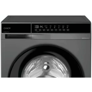 Candy EY 27SB7G-S, Slim, 7 kg, 1200 RPM, Clasa A, Inverter, ProActive Wash, Gri