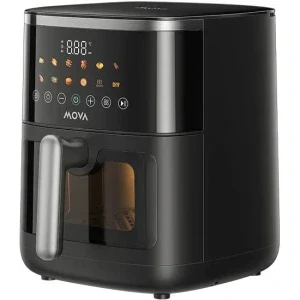 MOVA Friteuza cu aer cald AeroChef FD10 Pro Max, 2000W, 6L, Negru