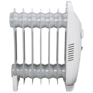 Mesko Calorifer electric MS7804, 800 W, 7 elementi, Cu ulei, Termostat ajustabil, Alb