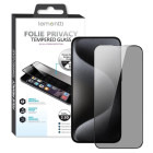 Folie protectie Lemontti Sticla Privacy Full Fit Black pentru iPhone Air