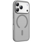 Lemontti Capac protectie spate EliteGuard Magsafe Grey pentru iPhone 17 Pro Max
