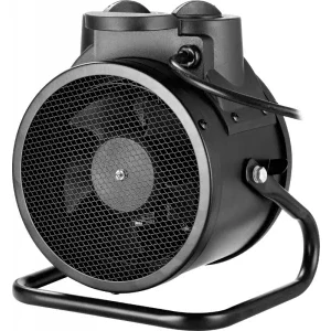 ECG Aeroterma electrica HH2010, 2000 W, 2 trepte, Ventilare, Negru