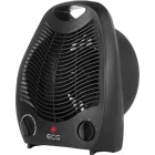ECG Aeroterma electrica TV3030, 2000 W, 2 trepte, Ventilare, Negru