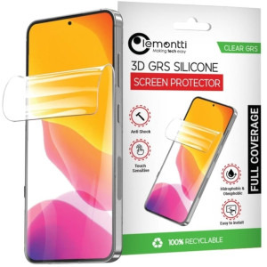 Lemontti Silicon 3D GRS Clear pentru iPhone 17 Pro