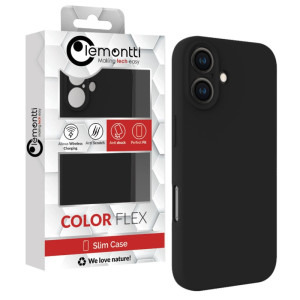 Lemontti Capac protectie spate Silicon Soft Slim Magsafe Black pentru iPhone 17