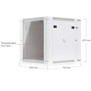 Ubiquiti UACC-Rack-12U-Wall-SW-G