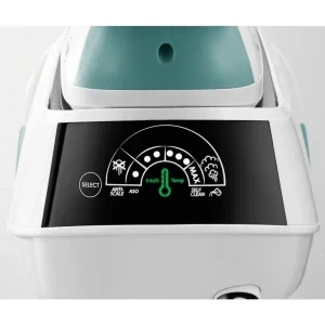 Morphy Richards Statie de calcat Power Steam IntelliTemp, 2600W, 110g/min, Alb/Verde