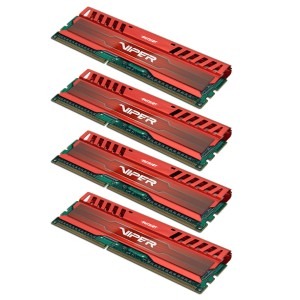 Patriot ViperX 3 Venom Red 16GB DDR3 2133MHz CL11 Quad Channel Kit 1.5v