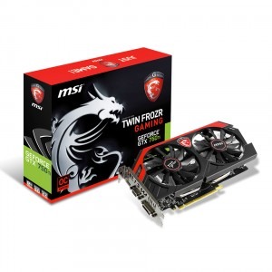 MSI GeForce GTX 750 Ti GAMING Twin Frozr IV OC 2GB GDDR5 128-bit
