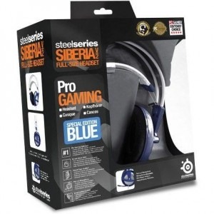 SteelSeries Siberia v2 full-size Headset Blue