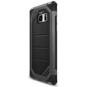 Ringke Protectie pentru spate Max Gun Metal pentru Samsung Galaxy Note 7 + BONUS Ringke Invisible Defender Screen Protector