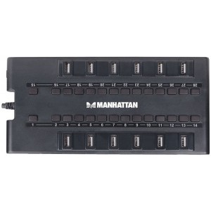 Manhattan MondoHub 28x port, 4x USB 3.0, 24x USB 2.0