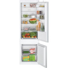 Combina frigorifica Bosch incorporabila KIV87NSE0, 270 L, Clasa E, Low Frost, EcoAirflow, Iluminare LED, 177 cm