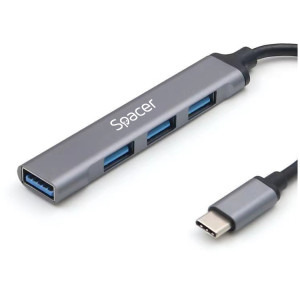 Hub USB Spacer SPHB-TYPEC-4U-01