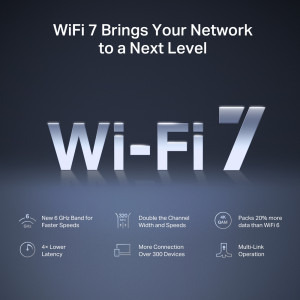 MERCUSYS 2.5Gigabit MR47BE Tri-Band WiFi 7