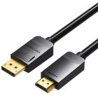 Cablu video Vention DisplayPort Male - HDMI Male, 1.5 m, negru