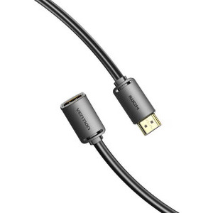 Vention HDMI Male - HDMI Female, v2.0, 1.5 m, negru