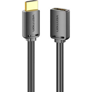 Vention HDMI Male - HDMI Female, v2.0, 5 m, negru