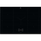 Plita incorporabila Electrolux EIS87583, Inductie, 5 zone de gatit, Booster, Control touch, Timer, Conectivitate hota, SenseBoil, 78 cm, Negru