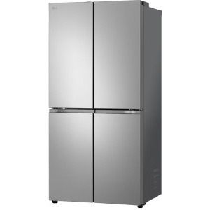 LG GMB860PYDE, 530 L, Clasa E, Full No Frost, Smart Inverter, LinearCooling, Multi Air Flow, Smart Fresh Air, Economic Care+, 179 cm, Inox