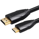 Cablu video Vention Mini HDMI Male - HDMI Male, 2 m, negru