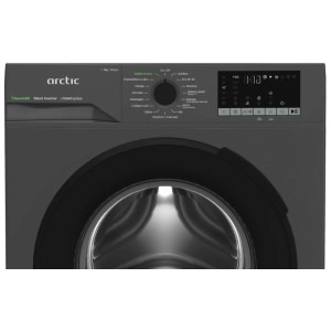 Arctic APLM2WFSU29412A, 9 kg, 1400 RPM, Clasa A, Silent Inverter, ExtraSteam, IronExpress, Steam, WaterMode, Add-In, Antracit