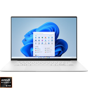 ASUS 16'' Zenbook S 16 OLED UM5606WA, 3K 120Hz Touch, Procesor AMD Ryzen™ AI 9 HX 370 (24M Cache, up to 5.10 GHz), 32GB LPDDR5X, 2TB SSD, AMD Radeon 890M, Win 11 Pro, Scandinavian White