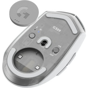 Logitech G309 Lightspeed Wireless White