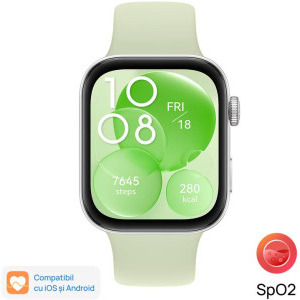 Huawei Watch FIT 3 Green Fluoroelastomer Green Strap