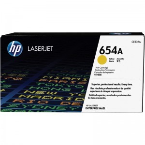 HP Toner 654A Yellow