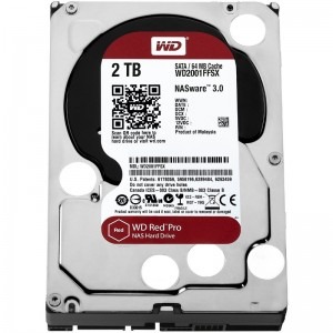 WD Red Pro 2TB SATA-III 7200RPM 64MB