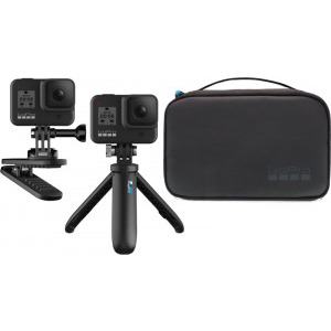 GoPro Travel Kit 2.0 - Clip mount, Shorty, Case