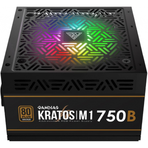 Gamdias Kratos M1 750B RGB, 80+ Bronze, 750W