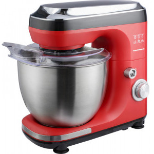 Heinner Mixer cu bol HPM-600RD, 600W, 5L, Rosu/Negru