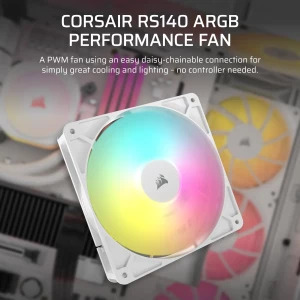 Corsair RS Series RS140 ARGB 140mm White