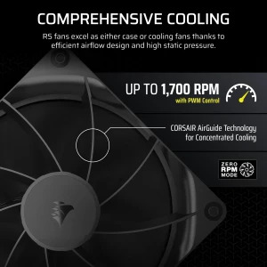 Corsair RS Series RS140 140mm Black
