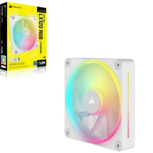 Corsair iCUE Link LX120 RGB Expansion Kit 120mm White