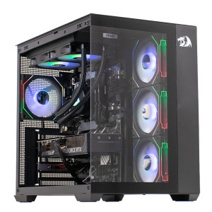 PC Gaming DRAGON Epic Elite, AMD Ryzen 5 9600X 3.9GHz, 32GB DDR5, 2TB SSD, RTX 5070 12GB GDDR7, Iluminare RGB