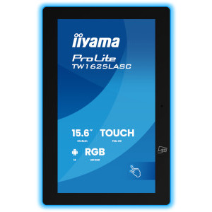 IIyama Smart ProLite TW1625LASC-B3PNR Touchscreen 15.6 inch FHD IPS 20 ms 60 Hz