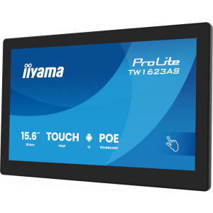 IIyama Smart ProLite TW1623AS-B3P Touchscreen 15.6 inch FHD IPS 30 ms 60 Hz